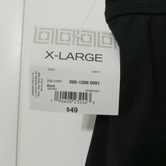 Liz Claiborne Swimwear Black Bikini Bottoms with Skirt - Picture 5 of 5